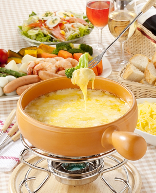 チーズフォンデュの写真